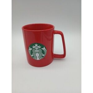 Starbucks 2020 Holiday Christmas 11oz Red Coffee Ceramic Mermaid Cup Mug